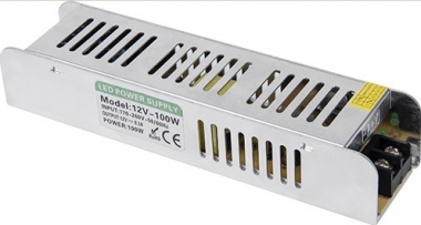 Фотография товара 'Ecola D2T100ESB Блок питания для светодиодной ленты 100W 220V-24V IP20'