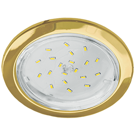 Фотография товара 'Ecola FG53GLECB светильник встраив. без рефл. глубокий 48x106'