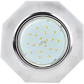 Фотография товара 'Ecola FL538AECH Стекло 8-угольник с прямыми гранями 38x133'