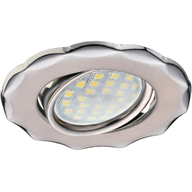 Фотография товара 'Ecola FM1602EFS Светильник встр. поворотный Звезда 25x88'