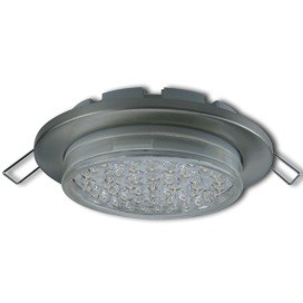 Фотография товара 'Ecola TS5325ECB светильник металл. встраиваемый плоский 101x16'