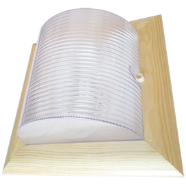 Фотография товара 'Ecola TP53S1ECA светильник Квадрат накладной IP65 245х245х110'