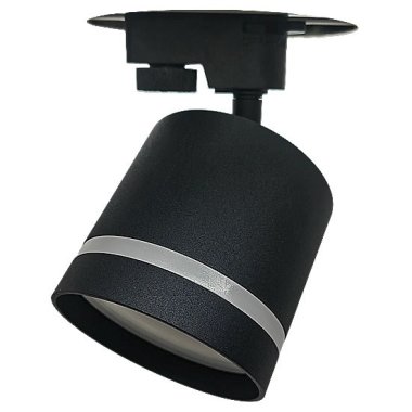 Фотография товара 'Ecola TRS05BECT TRS5 светильник GX53 трековый углубленный с матовой полосой Черный 85x80x157'