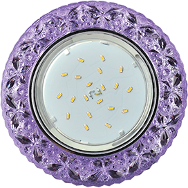 Фотография товара 'Ecola FV53CBEFB Светильник встр. искристый с подсветкой 35x125'