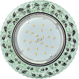 Фотография товара 'Ecola FG53CBEFB Светильник встр. искристый с подсветкой 35x125'