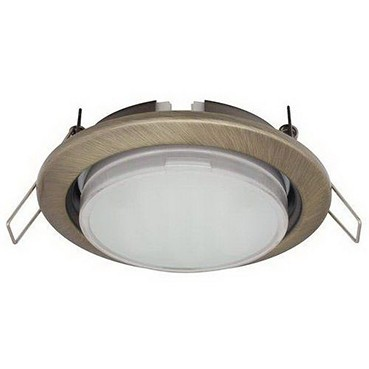 Фотография товара 'Ecola FN53P2ECB Светильник встраив. без рефл. 38x106'