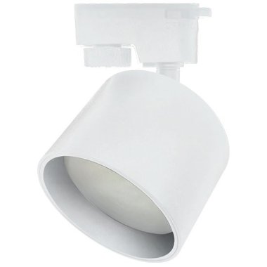 Фотография товара 'Ecola TRS03WECT TRS3 светильник GX53 трековый c внутр. кольцом Белый 83x60x140'