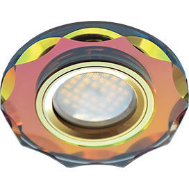 Фотография товара 'Ecola FM1653EFF Стекло Круг с вогнутыми гранями 25x90'