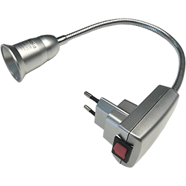 Фотография товара 'Ecola APF7SSEAY Переходник вилка-патрон E27'