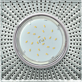 Фотография товара 'Ecola FB53SGECB Квадрат с черными стразами 40x123x123'