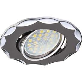 Фотография товара 'Ecola FT1602EFS Светильник встр. поворотный Звезда 25x88'