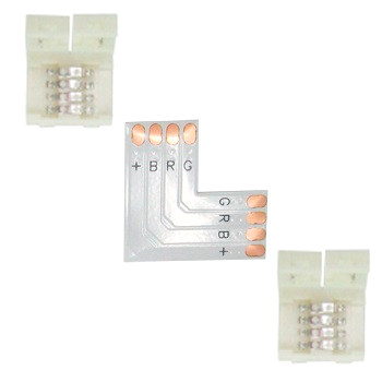 Фотография товара 'Ecola SC41ULESB комплект L гибкая соед. плата + 2 зажимных разъема'