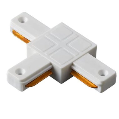 Фотография товара 'Ecola TRC04WECT TRC4 Т-коннектор (соединитель) для трекового шинопровода Белый'