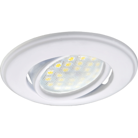 Фотография товара 'Ecola FW1601EFS Светильник встр. поворотный выпуклый 25x88'