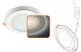 Фотография товара 'Ecola DGRW60ELC Светодиодный светильник 6W 220V 2700K'