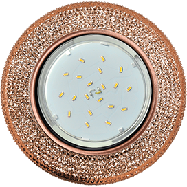 Фотография товара 'Ecola FL53PMEFB Светильник встр. искристый с подсветкой 35x125'