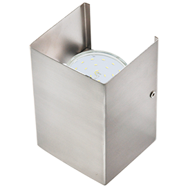 Фотография товара 'Ecola FSN52FECB светильник настенный бра прямоугольный 2* GX53 100х140х90'