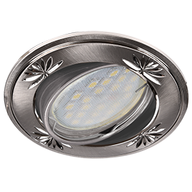 Фотография товара 'Ecola FQ1615EFY Светильник встр. литой поворотный искр.гравир. 23x84'