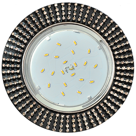 Фотография товара 'Ecola FS53RGECB Круг с прозр.стразами 40x120'