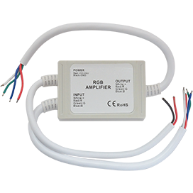 Фотография товара 'Ecola AMP12BESB Светодиодная лента Ecola LED strip RGB IP65 Amplifier 144W 12V 12A'