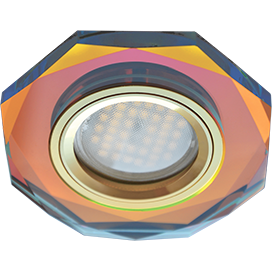 Фотография товара 'Ecola FM1652EFF Стекло 8-угольник с прямыми гранями 25x90'