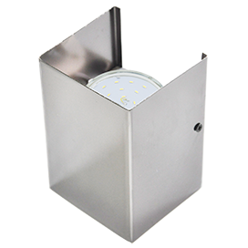 Фотография товара 'Ecola FCN52FECB светильник настенный бра прямоугольный 2* GX53 100х140х90'