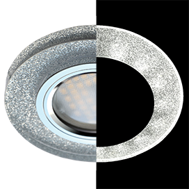 Фотография товара 'Ecola SS1650EFF Стекло с подсветкой Круг 25x95'