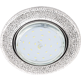 Фотография товара 'Ecola FT53CMEFB Светильник встр. искристый с подсветкой 35x125'