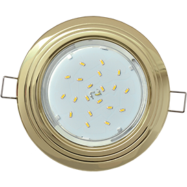 Фотография товара 'Ecola FG31H4ECB светильник встраив. без рефл. 43x115'