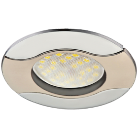 Фотография товара 'Ecola FM1604EFS Светильник встр. литой Волна 22x82'