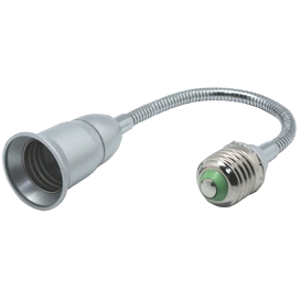 Фотография товара 'Ecola A7L17SEAY Переходник гибкий с цоколя E27 на E27'