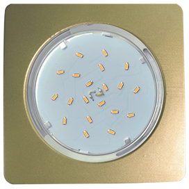 Фотография товара 'Ecola FG5357ECD Встраиваемый Легкий квадратный (светильник) 107x25'