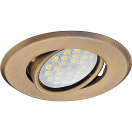 Фотография товара 'Ecola FB1603EFS Светильник встр. поворотный плоский 25x90'