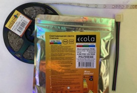 Фотография товара 'Ecola P5LF05ESB Светодиодная лента LED strip PRO 4,8W/m 12V IP65'