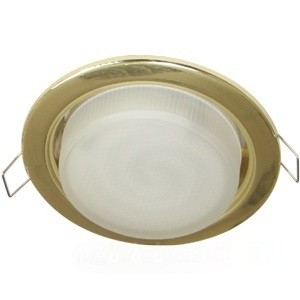 Фотография товара 'Ecola FG53H4ECB Встраиваемый плоский светильник GX53 H4'