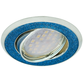 Фотография товара 'Ecola FB1614EFY Светильник встр. литой поворотный Круг под стеклом 23x88'