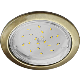 Фотография товара 'Ecola FN53GLECB светильник встраив. без рефл. глубокий 48x106'