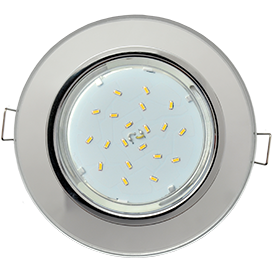 Фотография товара 'Ecola FM53RNECH Стекло Круг 38x126'