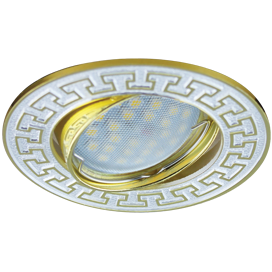 Фотография товара 'Ecola FS1606EFF Светильник встр. литой поворотный Антик2 24x88'