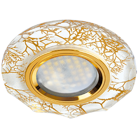 Фотография товара 'Ecola FW1653EFF Стекло Круг с вогнутыми гранями 25x90'