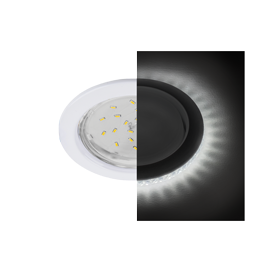 Фотография товара 'Ecola SW53LDEFB светильник встраив. без рефл. с подсветкой 48x106'