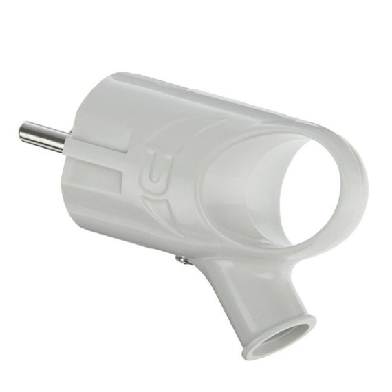 Фотография товара 'Ecola AEPL3WEAY base Вилка угловая с кольцом с заземлением 16А 250V'