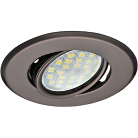 Фотография товара 'Ecola FT1603EFS Светильник встр. поворотный плоский 25x90'