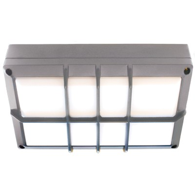 Фотография товара 'Ecola FS53RSECS светильник накладной IP65 матовый Прямоугольник 215x135x65'