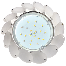 Фотография товара 'Ecola FN53RVECB Круглый с большими хрусталиками 56x125'