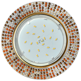 Фотография товара 'Ecola FQ53RMECB Круг с прозр.-мозаикой 40x123'