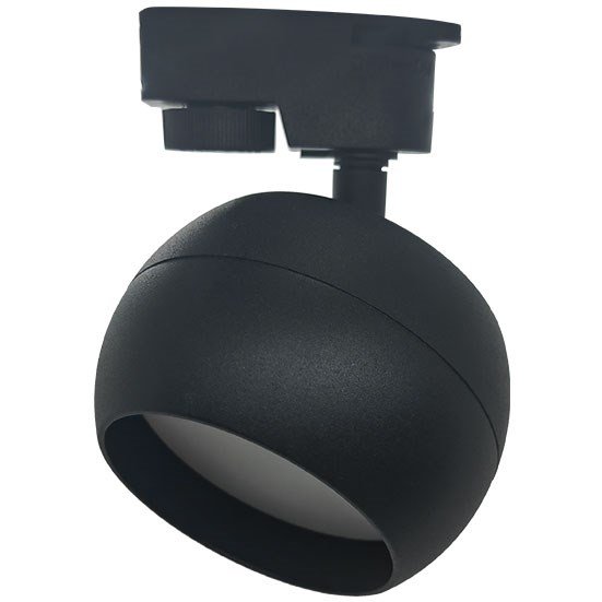 Фотография товара 'Ecola TRS04BECT TRS4 светильник GX53 трековый углубленный Сфера Черный 90x53x135'