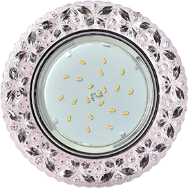 Фотография товара 'Ecola FP53CBEFB Светильник встр. искристый с подсветкой 35x125'