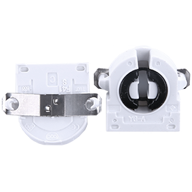 Фотография товара 'Ecola AD13LWEAY G13 патрон торцевой поворотный с защелками'