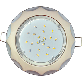 Фотография товара 'Ecola FA81H4ECB светильник встраив. без рефл. 38x116'